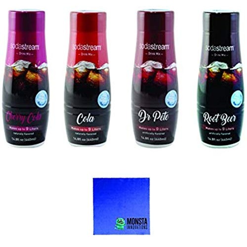 Sodastream 14.8 Fl Ounce - Variety Pack - Cherry Cola, Root Beer