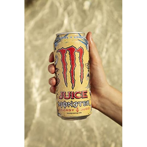 Juice Monster Pacific Punch, Energy + Juice, Energy Drink, 16 Ou...