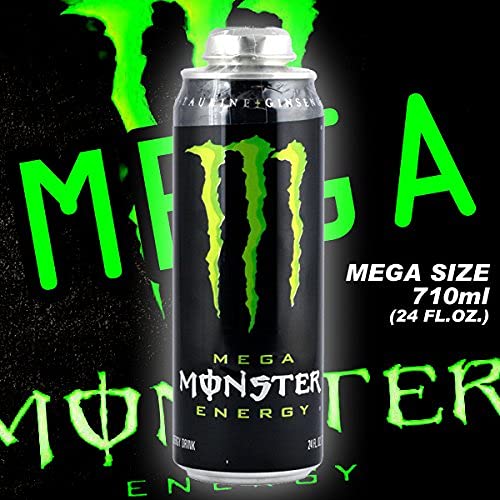 Mega Monster Energy, 24 Fl. Oz. Pack Of 12 Cans