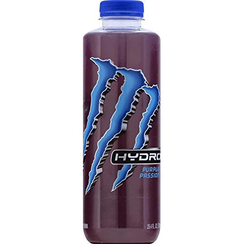 Monster Energy Hydro Sports Drink, 25.4 Ounce Pack Of 6 Purpl