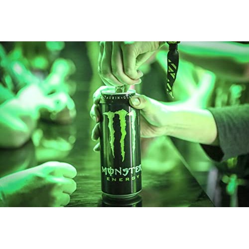 Monster Energy Drink, Green, Original, 16 Ounce Pack of 15