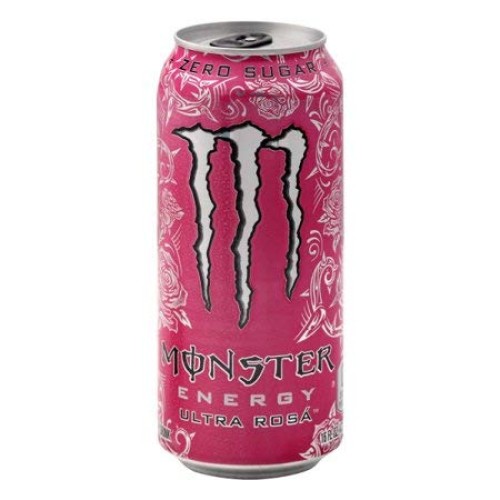 Monster Energy Drink Ultra Rosa 16 Oz Can Pack Of 12