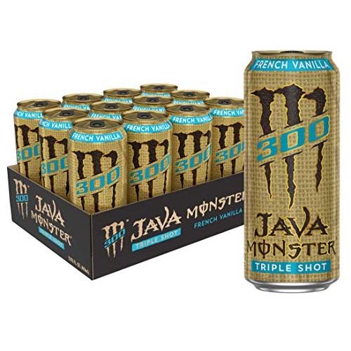 Monster Energy Java 300 French Vanilla, Triple Shot, Robust Coff