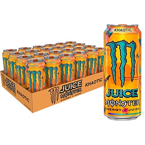Monster Energy Juice Monster, Energy + Juice, Khaotic, 16 Ounce