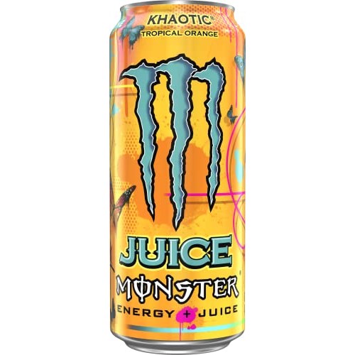 Monster Energy Juice Monster Khaotic Tropical Orange, Energy + J...