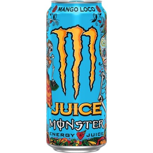 Monster Energy Juice Monster Mango Loco, Energy + Juice, Energy ... Monster Energy Juice Monster Mango Loco, Energy + Juice, Energy ...