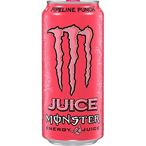 Monster Energy Juice, Pipeline Punch, 16 Ounce Pack Of 24