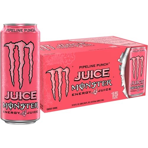 Monster Energy Juice Pipeline Punch, Energy + Juice, Energy Drin...