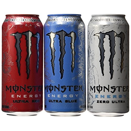 Monster Energy Monster Ultra Variety Pack, 24 Count