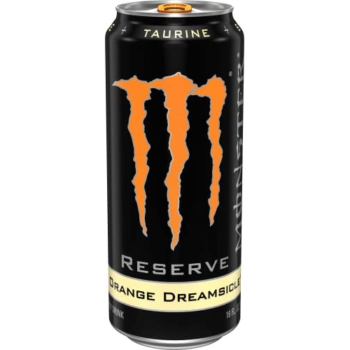 Monster Energy Reserve Orange Dreamsicle, Energy Drink, 16 Ounce...