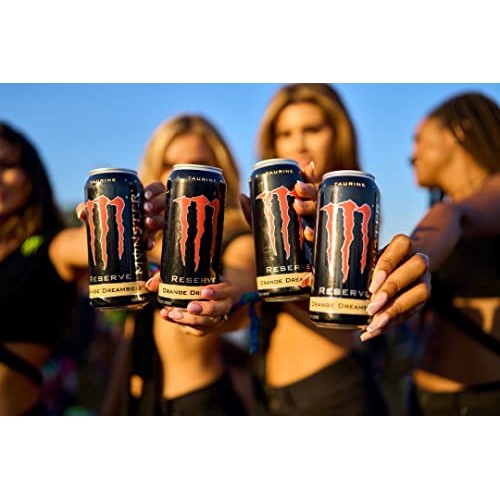Monster Energy Reserve Orange Dreamsicle, Energy Drink, 16 Ounce...