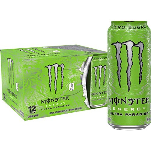 Monster Energy Ultra Paradise, Sugar Free Energy Drink, 16 Ounce
