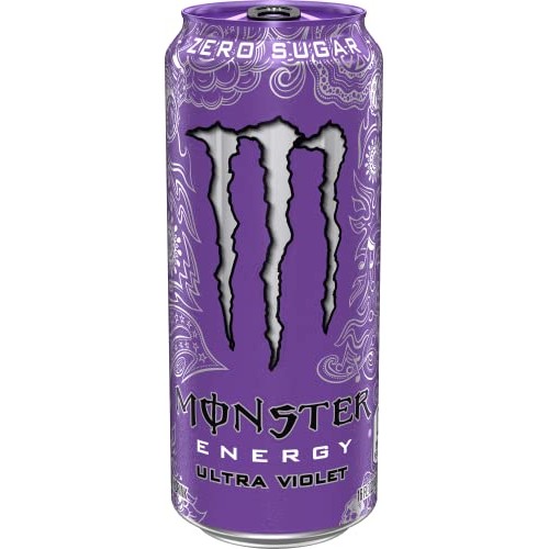 Monster Energy Ultra Violet, Sugar Free Energy Drink, 16 Ounce ...