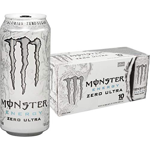 Monster Energy, Zero Ultra, 16 Fl Oz Pack Of 10