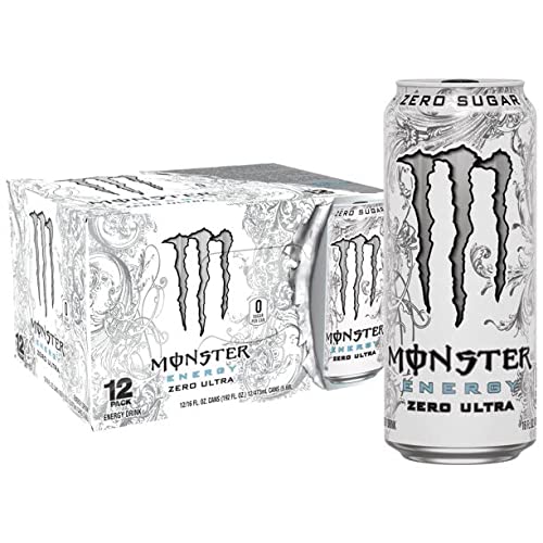 Monster Energy Zero Ultra, 24 Ounce Pack Of 12
