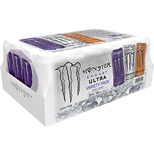Monster Ultra Pow Variety Pack, 16 Ounce 24 Pack