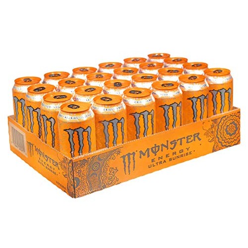 Monster Ultra Sunrise 16 Oz. Cans, 24 Ct. - Original From Man