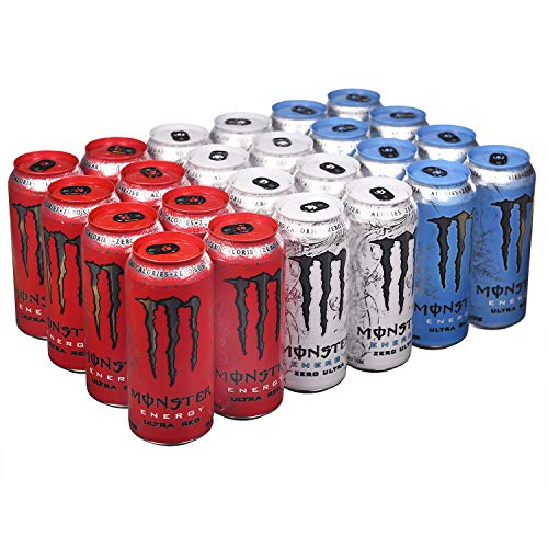 Monster Ultra Variety Pack 16 Oz. Cans, 24 Pk.