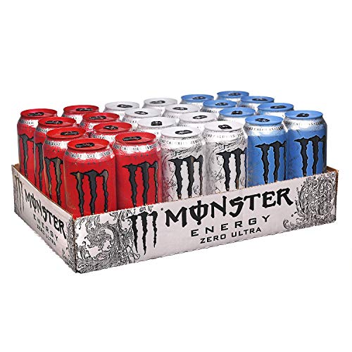 Monster Ultra Variety Pack 16 Oz. Cans, 24 Pk.