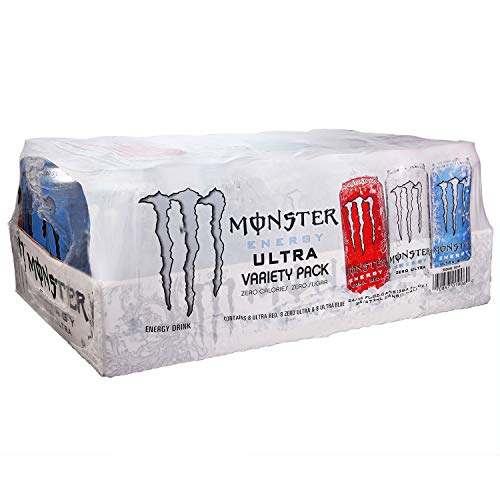 Monster Ultra Variety Pack 16 Oz. Cans, 24 Pk.