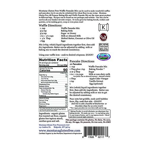 2 3Lb Bags Montana Gluten Free Organic Oat Bran