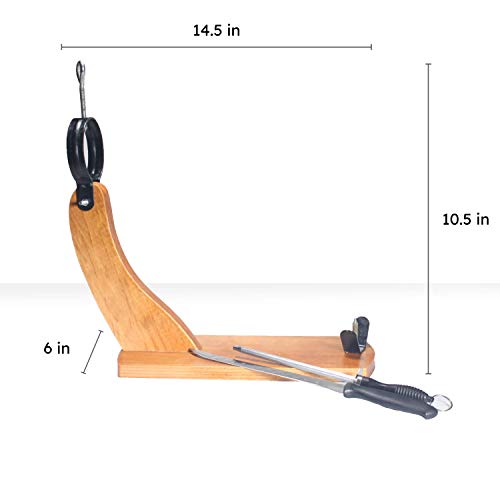 Iberico Ham Shoulder Range-Fed Natural + Ham Holder + Knife An