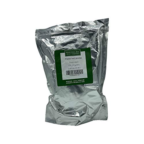 Monterey Bay Spice Company Thyme Leaf Powder 1Lb. Bulk