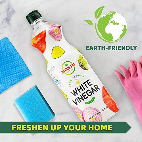 Montofresh White Distilled Vinegar 5% Acidity | 2 32Oz 1 Liter B