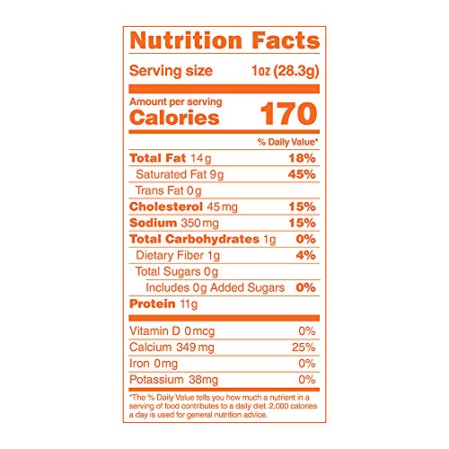 Moon Cheese - 100% Natural Cheese Snack - Cheddar - 2 Oz