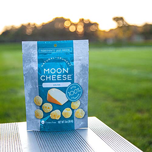 Moon Cheese - 100% Natural Cheese Snack - Gouda - 2 Oz - 12 Pack