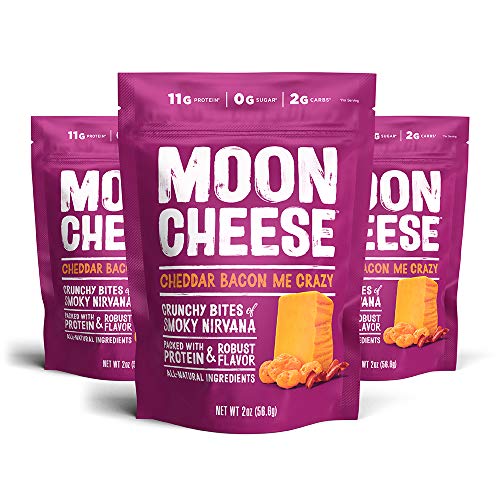 Moon Cheese Cheddar Bacon Me Crazy, 100% Cheddar Bacon Me Crazy,