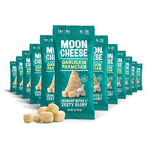 Moon Cheese Garlickin Parmesan, 100% Garlickin Parmesan, Low-C