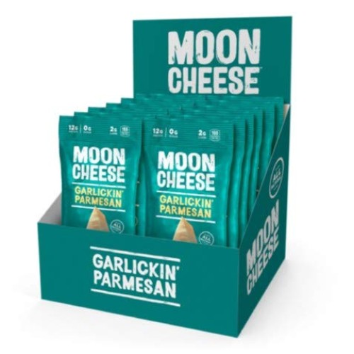 Moon Cheese Garlickin Parmesan, 100% Garlickin Parmesan, Low-C