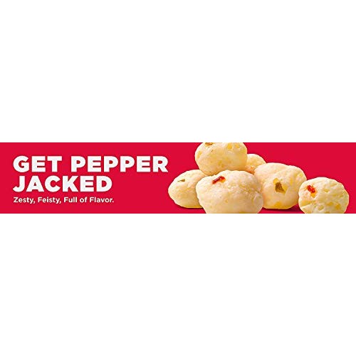 Moon Cheese Get Pepper Jacked,100% Pepper Jack Cheese Snacks, Cr