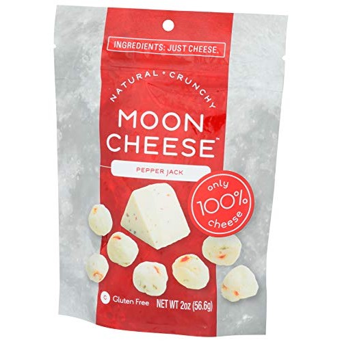 Moon Cheese Pepper Jack, 2 Oz, 100% Cheese And Gluten Free