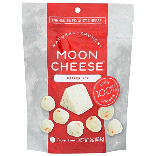 Moon Cheese Pepper Jack, 2 Oz, 100% Cheese And Gluten Free