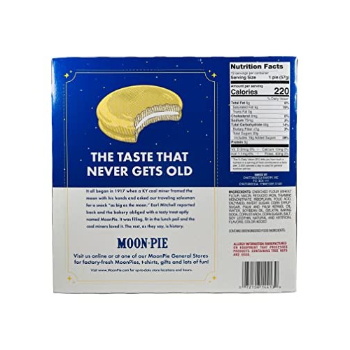 Moon Pie Single Decker Original Marshmallow Sandwich - Banana | ...