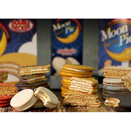 MoonPie Double Decker Banana Marshmallow Sandwich - 2oz, 12Count...