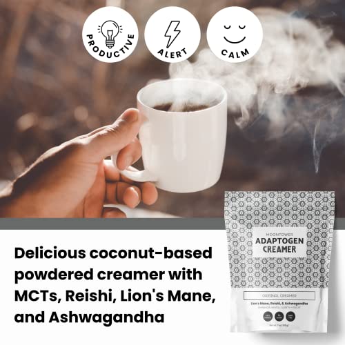 Moontower Keto Mushroom Coffee Creamer - lions mane, reishi, as...