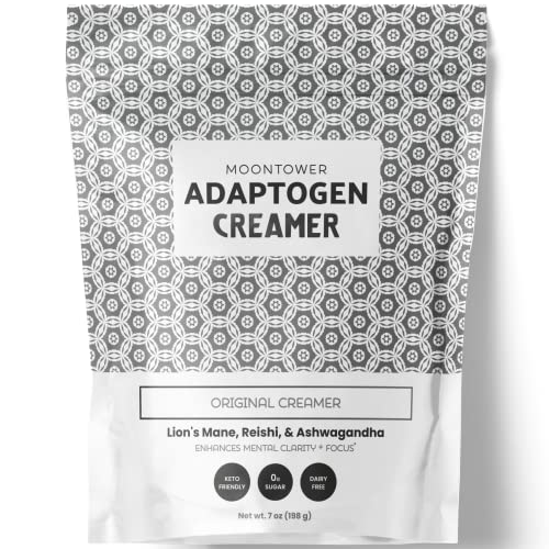 Moontower Keto Mushroom Coffee Creamer - lions mane, reishi, as...