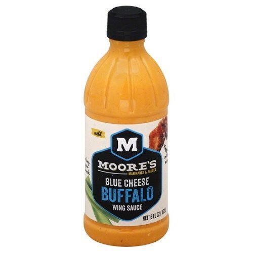 Moores Blue Cheese Buffalo Wing Sauce 16 Oz Pack Of 2
