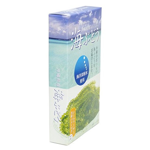 Deep Ocean Water Use Okinawa Prefecture Sea Grapes 60Gx2 Boxes