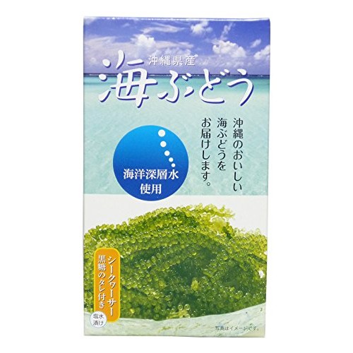 Deep Ocean Water Use Okinawa Prefecture Sea Grapes 60Gx2 Boxes