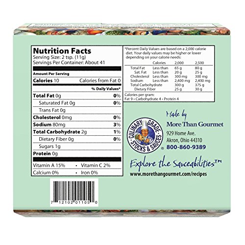 More Than Gourmet Veggie-Stock Gold; Vegetable Stock, 16-Ounce P