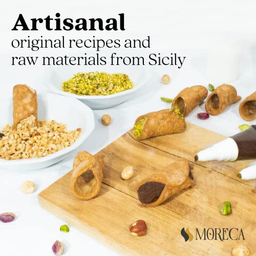 Biscotti, Cannoli Italian Cookies. 18 mini Cannoli Box with Pist...