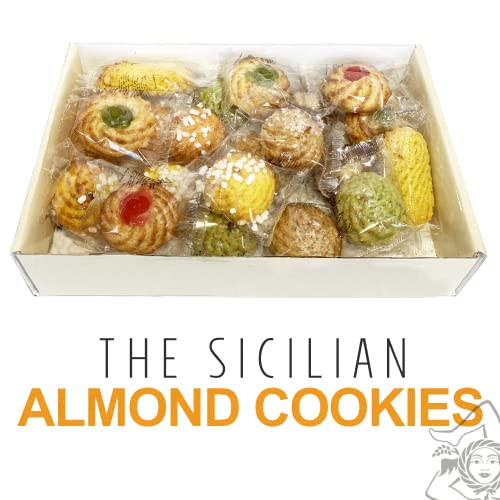 Biscotti italian cookies. Elegant Gift basket box with 600 gr Al... Biscotti italian cookies. Elegant Gift basket box with 600 gr Al...