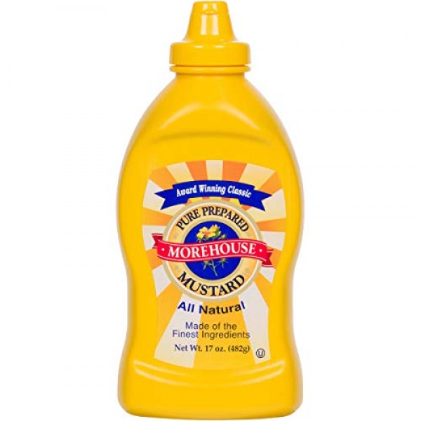 Morehouse Pure Prepared Mustard - 17 Oz