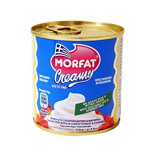 Morfat Cream Food Greek Product From Greece Creamy Free Gluten -