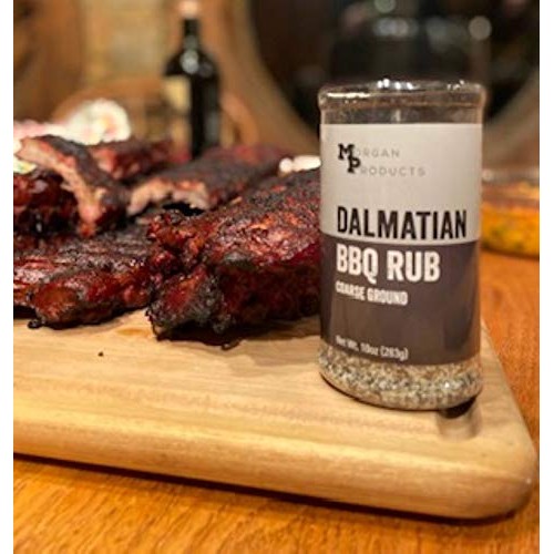 Dalmatian Seasoning And Rub, A Coarse Salt And Pepper Bbq Dry Ru
