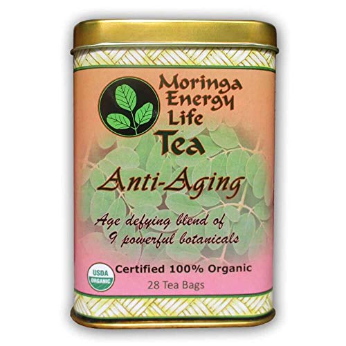 Moringa Anti-Aging Tea - 100% Usda Organic - Age Defying Blend O